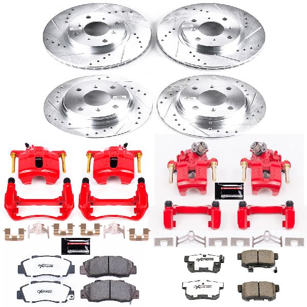 1993-1996 Honda Prelude Disc Brake Kit - Front and Rear (Powerstop)