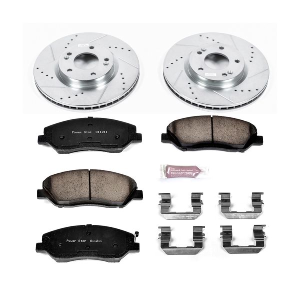 2007-2009 Hyundai Santa Fe Disc Brake Kit - Front (Powerstop)