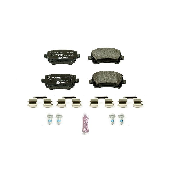 2006-2011 Audi A6 Disc Brake Pad Set - Rear (Powerstop)