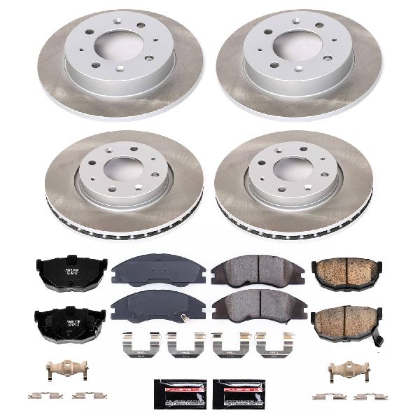 2004-2009 Kia Spectra Disc Brake Kit - Front and Rear (Powerstop)