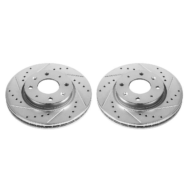 2004-2009 Kia Spectra Disc Brake Rotor Set - Front (Powerstop)