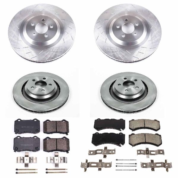 2015-2020 Dodge Charger Disc Brake Kit - Front and Rear (Powerstop)