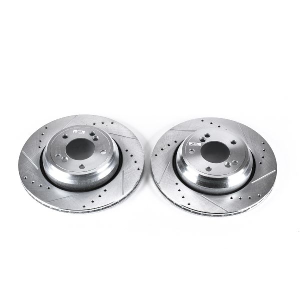 2001-2006 BMW M3 Disc Brake Rotor Set - Rear (Powerstop)