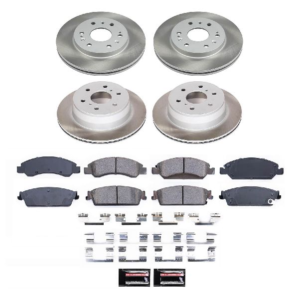 2008-2013 Chevrolet Avalanche Disc Brake Kit - Front and Rear (Powerstop)
