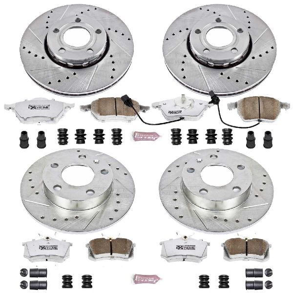 2002-2006 Audi A4 Disc Brake Kit - Front and Rear (Powerstop)
