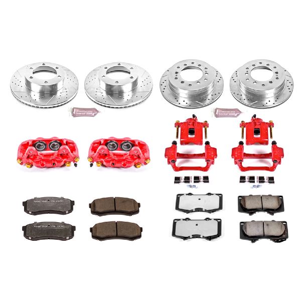 2001-2007 Toyota Sequoia Disc Brake Kit - Front and Rear (Powerstop)