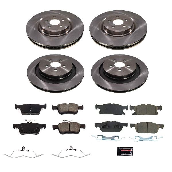 2019-2024 Ford Edge Disc Brake Kit - Front and Rear (Powerstop)