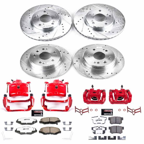 2002-2004 Honda CR-V Disc Brake Kit - Front and Rear (Powerstop)