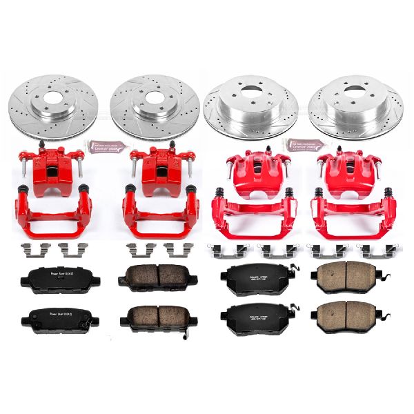 2003-2005 Nissan Murano Disc Brake Kit - Front and Rear (Powerstop)