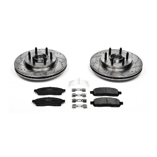 2006-2008 Lincoln Mark LT Disc Brake Kit - Front (Powerstop)