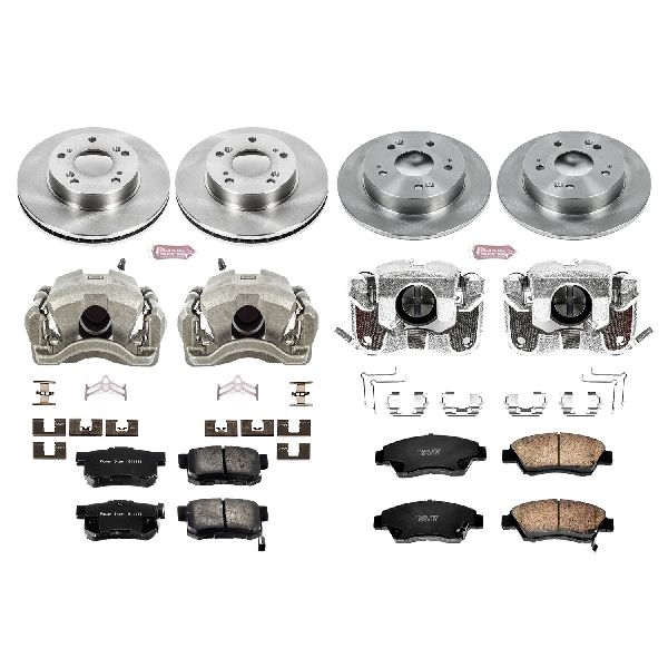 2009-2011 Honda Civic Disc Brake Kit - Front and Rear (Powerstop)