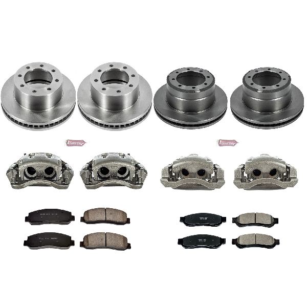 2010-2011 Ford F-350 Super Duty Disc Brake Kit - Front and Rear (Powerstop)