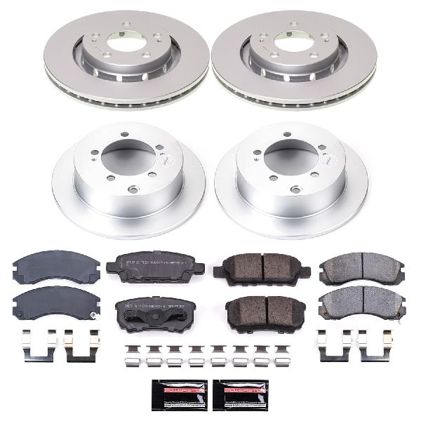 2005-2006 Mitsubishi Outlander Disc Brake Kit - Front and Rear (Powerstop)