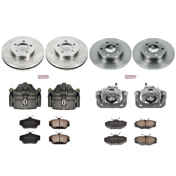 1995 Ford Taurus Disc Brake Kit - Front and Rear (Powerstop)