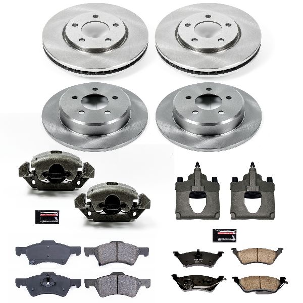 2001-2007 Dodge Grand Caravan Disc Brake Kit - Front and Rear (Powerstop)
