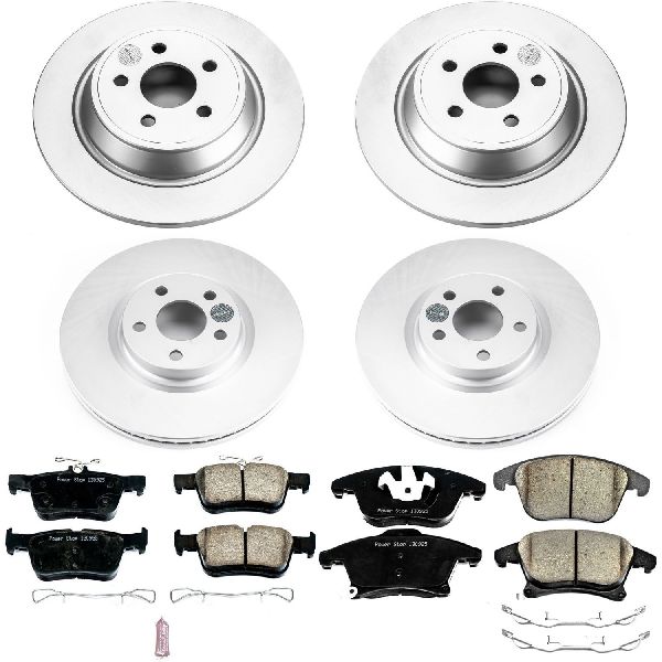 2017-2020 Lincoln MKZ Disc Brake Kit - Front and Rear (Powerstop)
