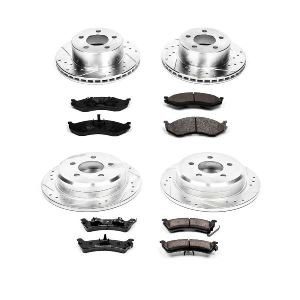 1993-1998 Jeep Grand Cherokee Disc Brake Kit - Front and Rear (Powerstop)