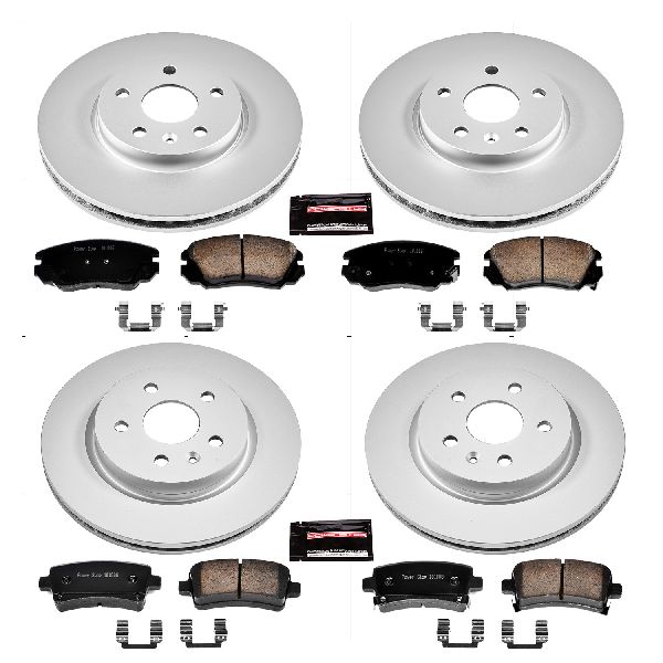 2014-2020 Chevrolet Impala Disc Brake Kit - Front and Rear (Powerstop)