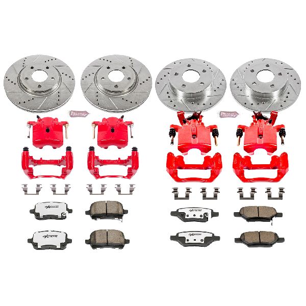 2005-2008 Pontiac G6 Disc Brake Kit - Front and Rear (Powerstop)
