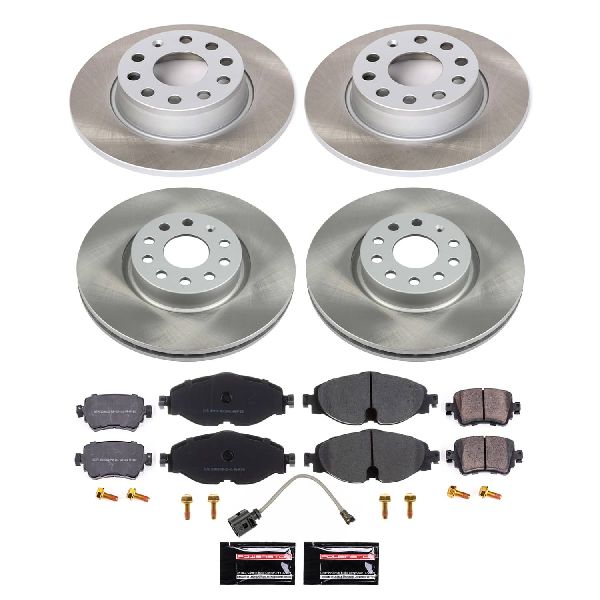 2015-2018 Volkswagen GTI Disc Brake Kit - Front and Rear (Powerstop)