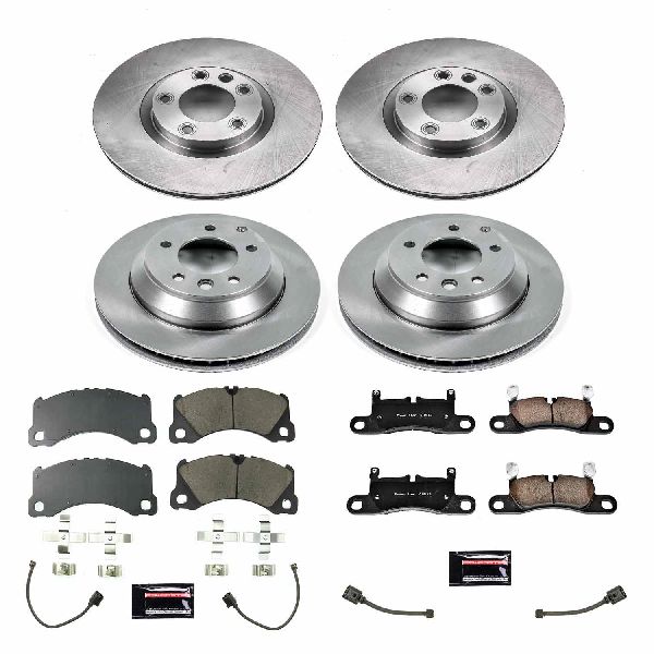 2013-2018 Porsche Cayenne Disc Brake Kit - Front and Rear (Powerstop)