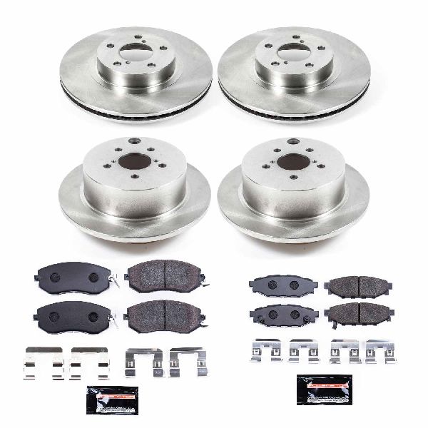 2012-2016 Subaru Impreza Disc Brake Kit - Front and Rear (Powerstop)