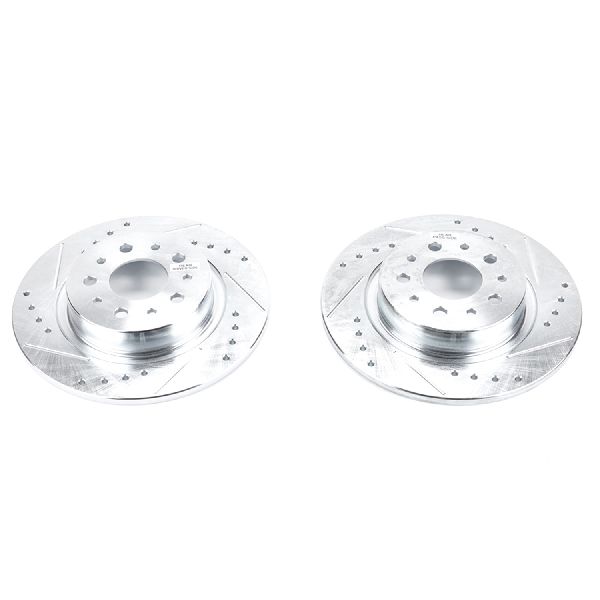 2014-2020 Fiat 500L Disc Brake Rotor Set - Rear (Powerstop)