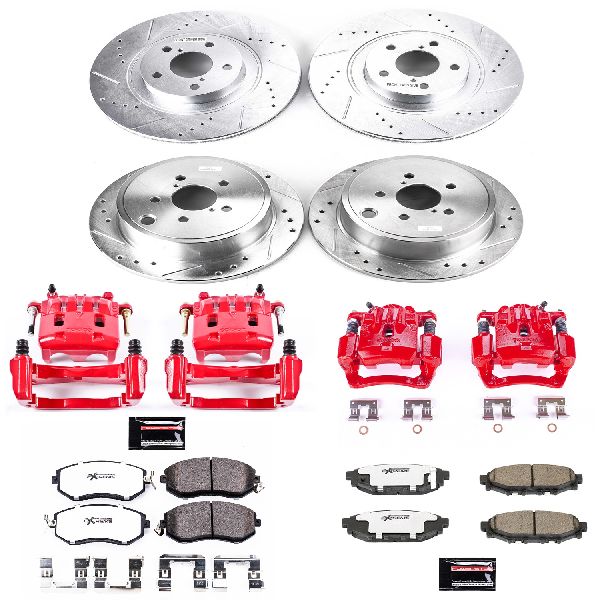 2013-2014 Subaru Legacy Disc Brake Kit - Front and Rear (Powerstop)