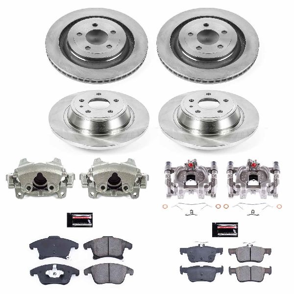 2015-2016 Lincoln MKZ Disc Brake Kit - Front and Rear (Powerstop)