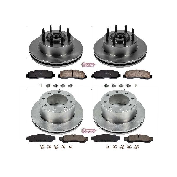 2010-2011 Ford F-350 Super Duty Disc Brake Kit - Front and Rear (Powerstop)