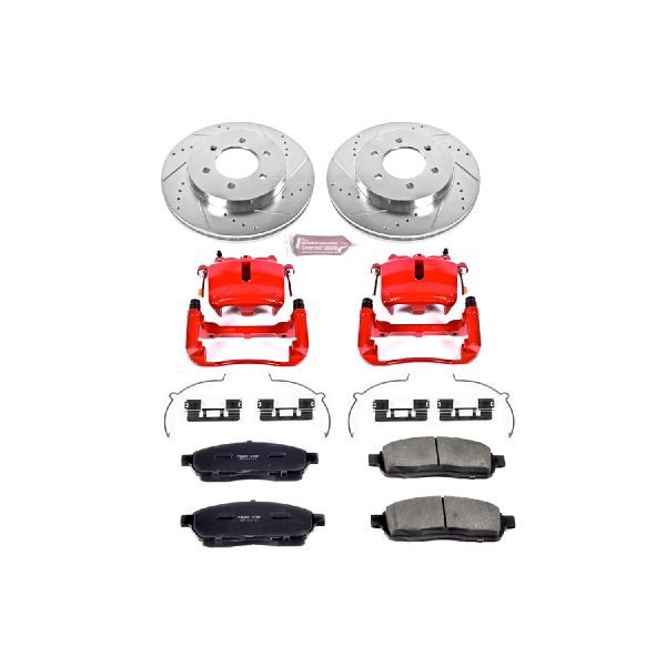 2006-2008 Lincoln Mark LT Disc Brake Kit - Front (Powerstop)