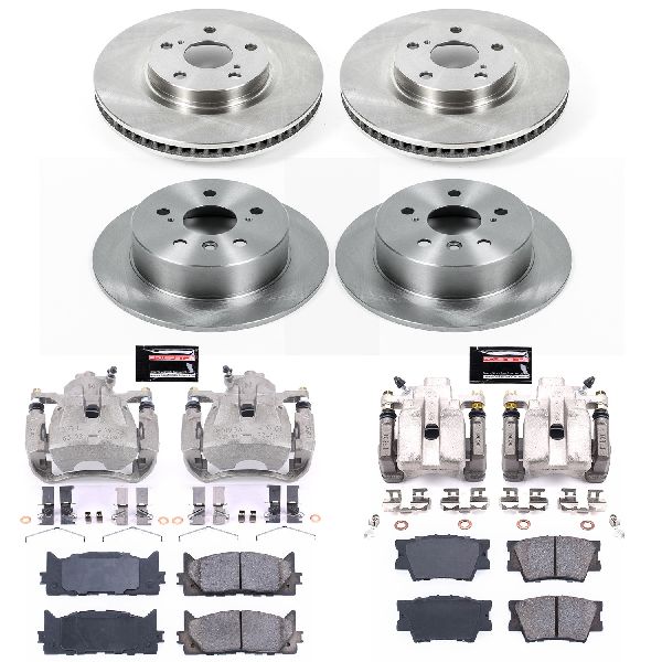 2013-2018 Lexus ES300h Disc Brake Kit - Front and Rear (Powerstop)