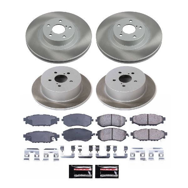 2006-2009 Subaru Legacy Disc Brake Kit - Front and Rear (Powerstop)