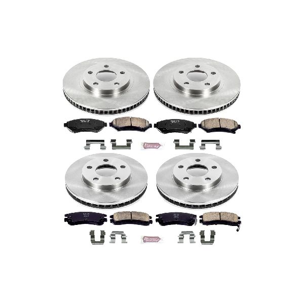 2000-2005 Buick LeSabre Disc Brake Kit - Front and Rear (Powerstop)