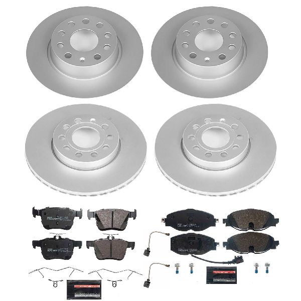 2015-2016 Audi A3 Disc Brake Kit - Front and Rear (Powerstop)