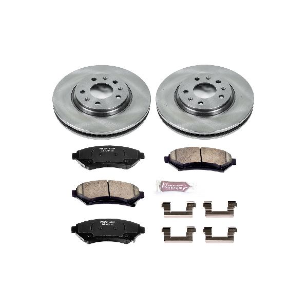 2003-2004 Cadillac Seville Disc Brake Kit - Front (Powerstop)