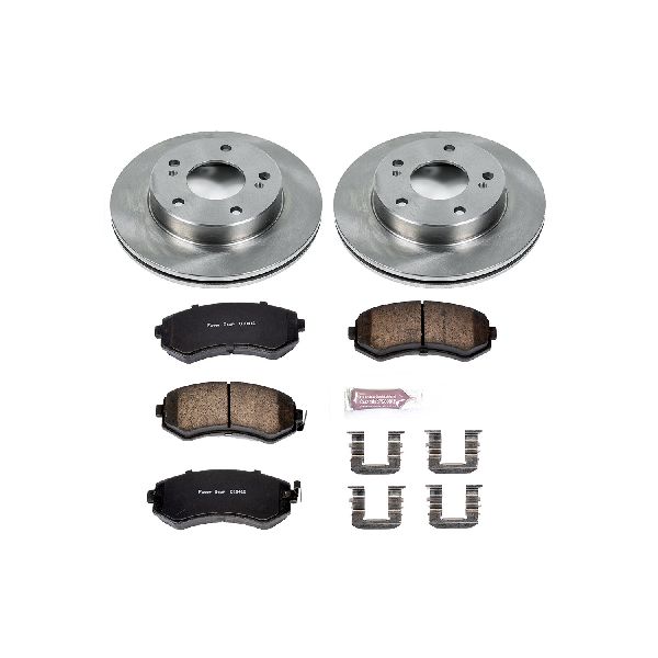 1994-1996 Nissan 240SX Disc Brake Kit - Front (Powerstop)