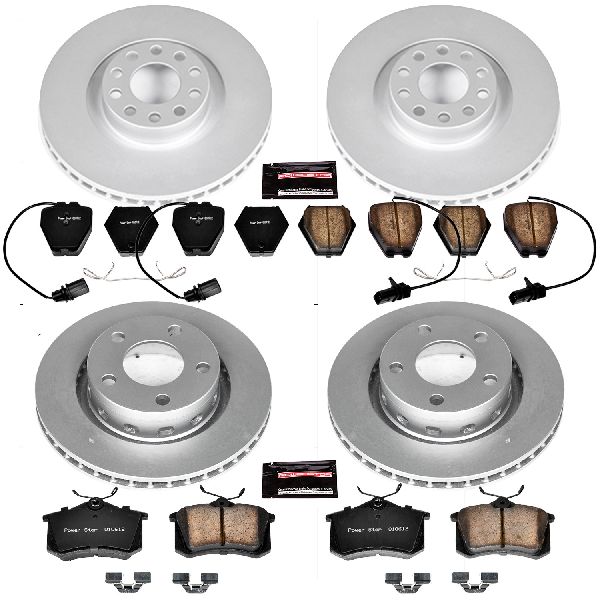 2002-2003 Audi S6 Disc Brake Kit - Front and Rear (Powerstop)