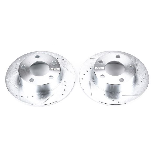 1998-2001 Audi A6 Quattro Disc Brake Rotor Set - Rear (Powerstop)