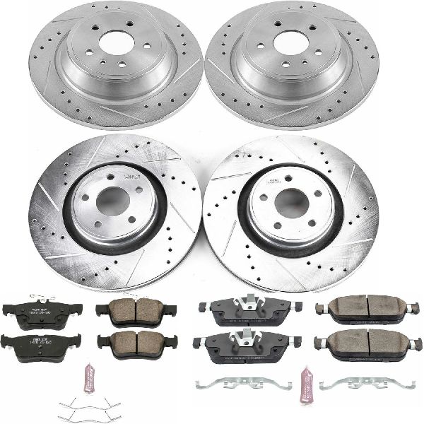 2015-2019 Lincoln MKC Disc Brake Kit - Front and Rear (Powerstop)