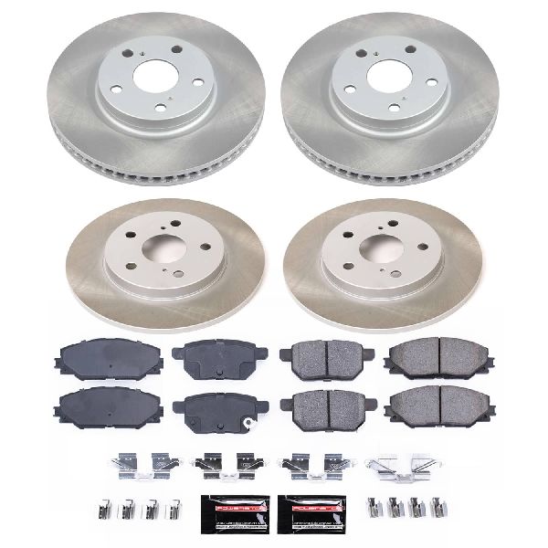 2009-2010 Pontiac Vibe Disc Brake Kit - Front and Rear (Powerstop)