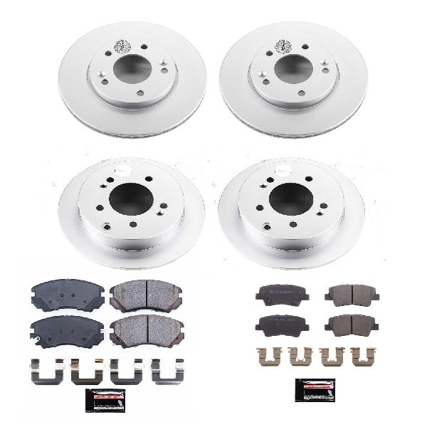 2010-2011 Kia Soul Disc Brake Kit - Front and Rear (Powerstop)