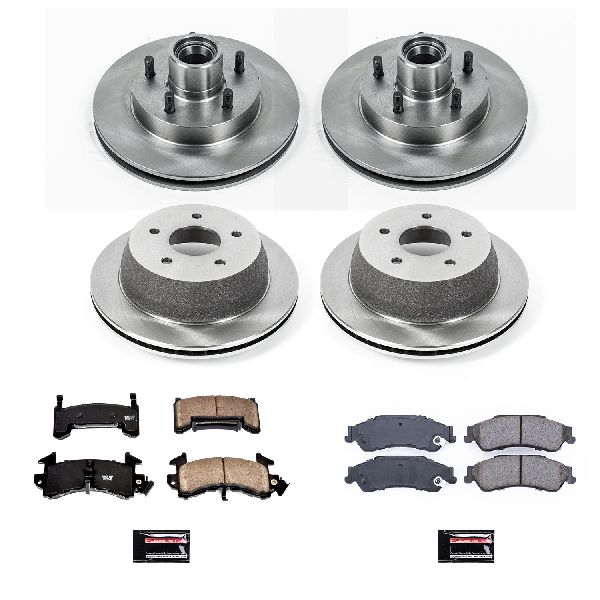 2003 Chevrolet S10 Disc Brake Kit - Front and Rear (Powerstop)