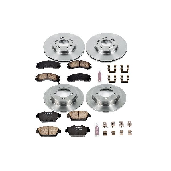 1993-1994 Plymouth Laser Disc Brake Kit - Front and Rear (Powerstop)