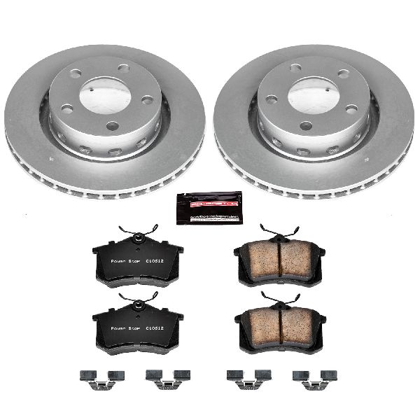 2002-2003 Audi S6 Disc Brake Kit - Rear (Powerstop)