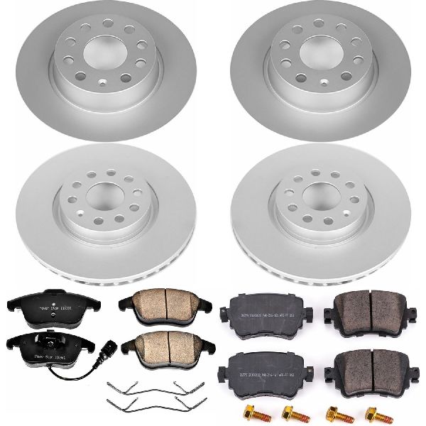 2015-2020 Volkswagen Passat Disc Brake Kit - Front and Rear (Powerstop)