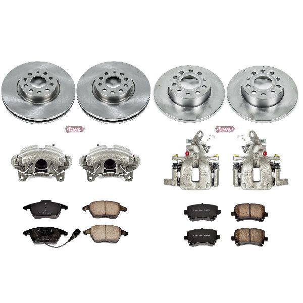 2008 Audi A3 Disc Brake Kit - Front and Rear (Powerstop)