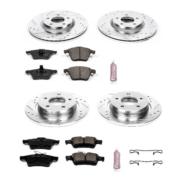 2007-2013 Mazda 3 Disc Brake Kit - Front and Rear (Powerstop)
