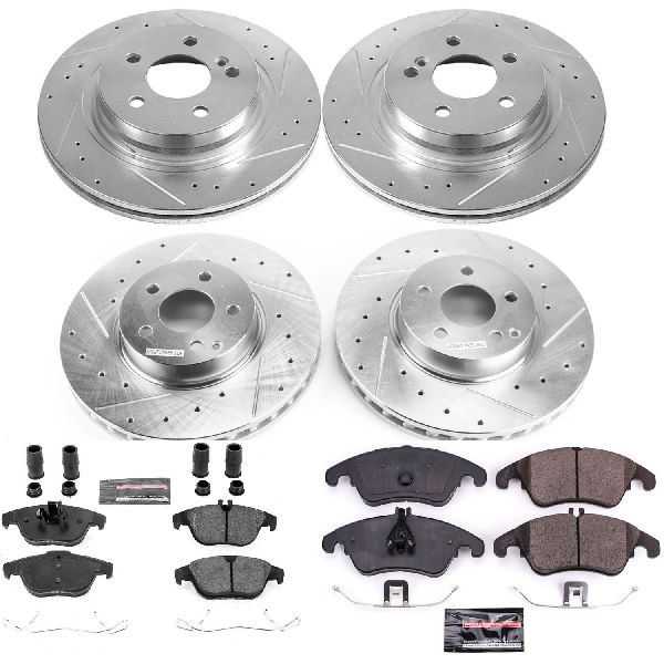 2014 Mercedes-Benz C300 Disc Brake Kit - Front and Rear (Powerstop)