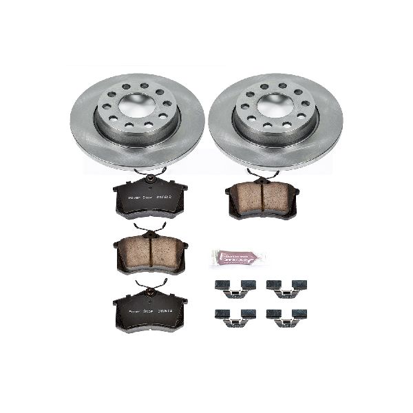 2002-2006 Audi A4 Disc Brake Kit - Rear (Powerstop)